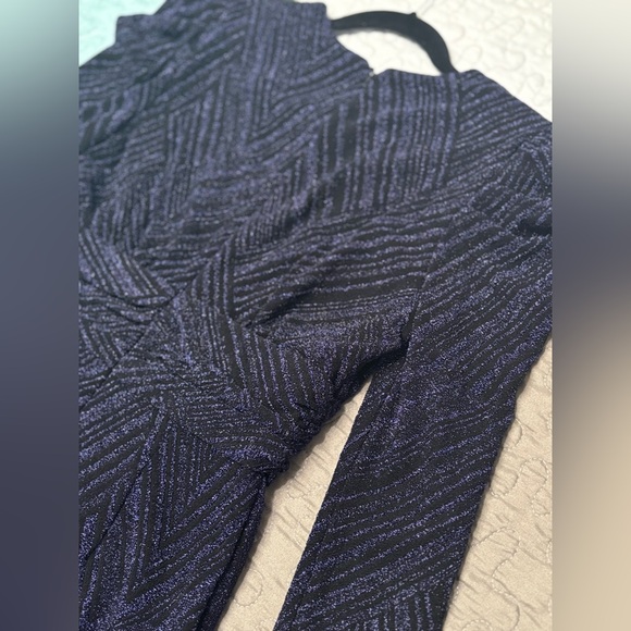 Aqua mini dress. Size small. Color black/navy. Brand new with tags. - Picture 6 of 6